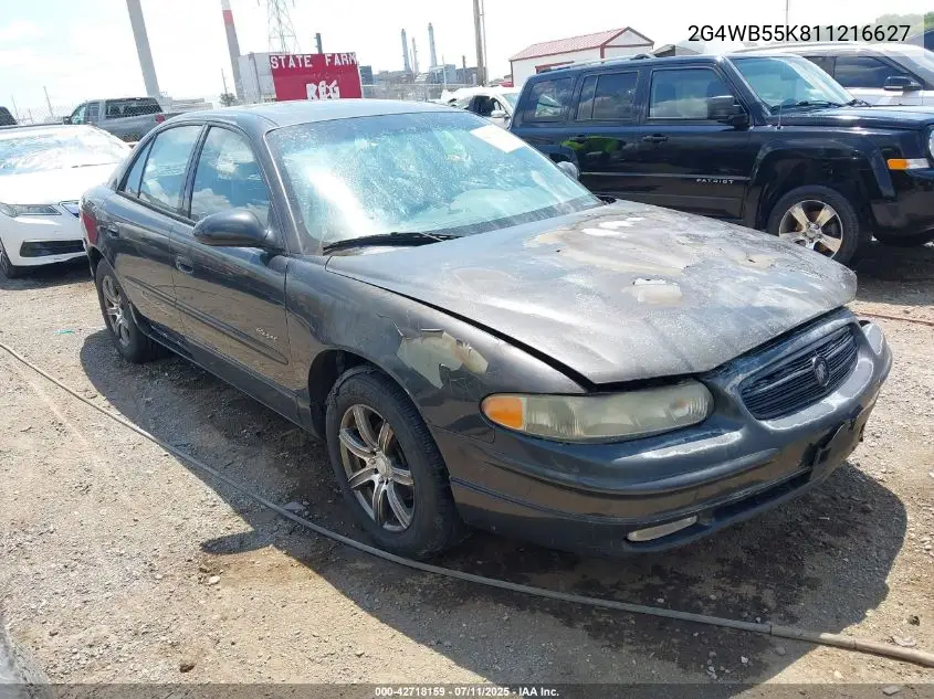 2001 Buick Regal Ls VIN: 2G4WB55K811216627 Lot: 42718159