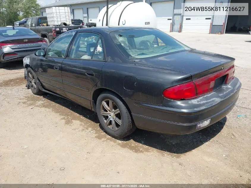 2001 Buick Regal Ls VIN: 2G4WB55K811216627 Lot: 42718159