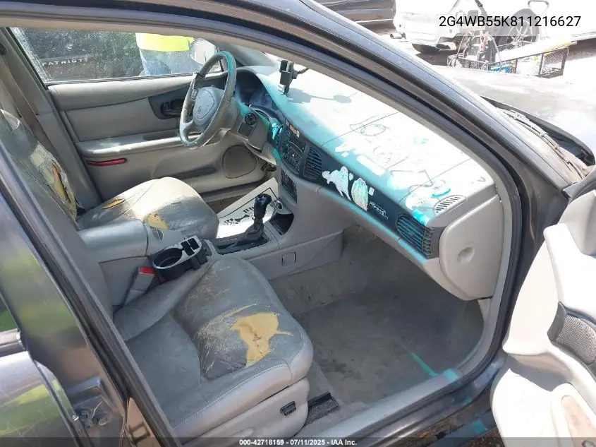 2001 Buick Regal Ls VIN: 2G4WB55K811216627 Lot: 42718159