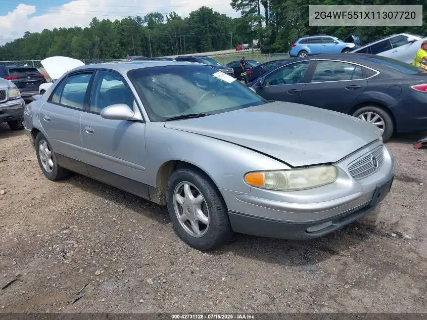 2001 Buick Regal Gs VIN: 2G4WF551X11307720 Lot: 42731128