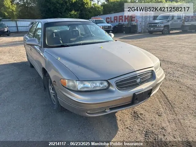 2002 Buick Regal VIN: 2G4WB52K421258217 Lot: 20214117