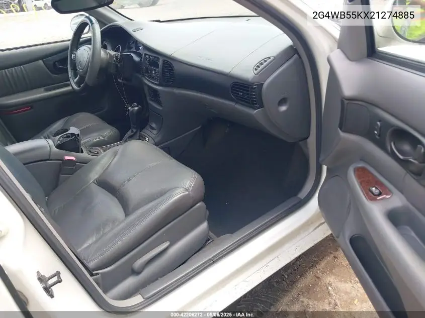 2002 Buick Regal Ls VIN: 2G4WB55KX21274885 Lot: 42206272