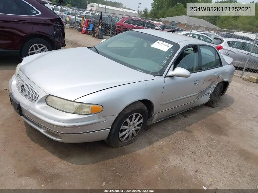 2002 Buick Regal Ls VIN: 2G4WB52K121252021 Lot: 42378583
