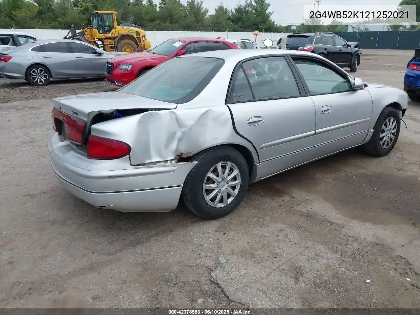 2002 Buick Regal Ls VIN: 2G4WB52K121252021 Lot: 42378583
