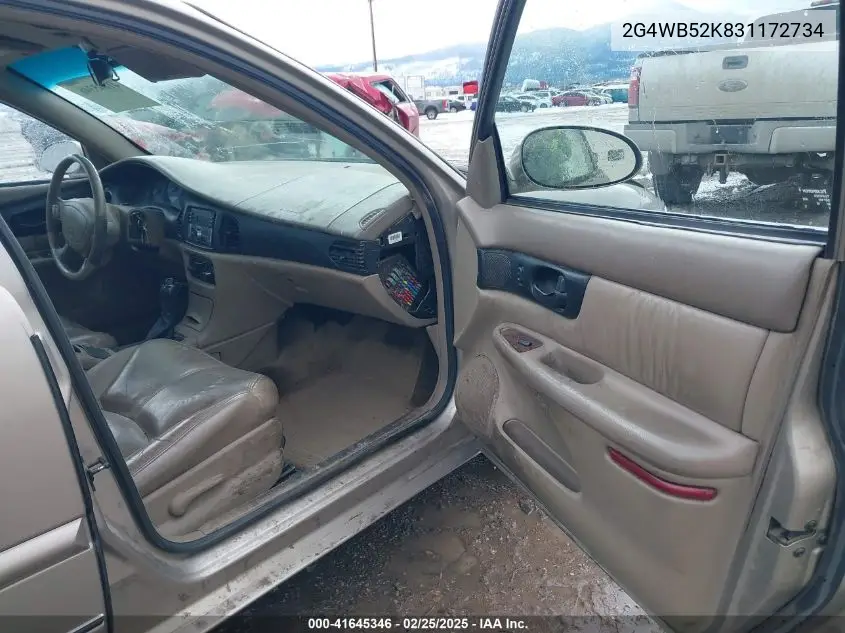2003 Buick Regal Ls VIN: 2G4WB52K831172734 Lot: 41645346