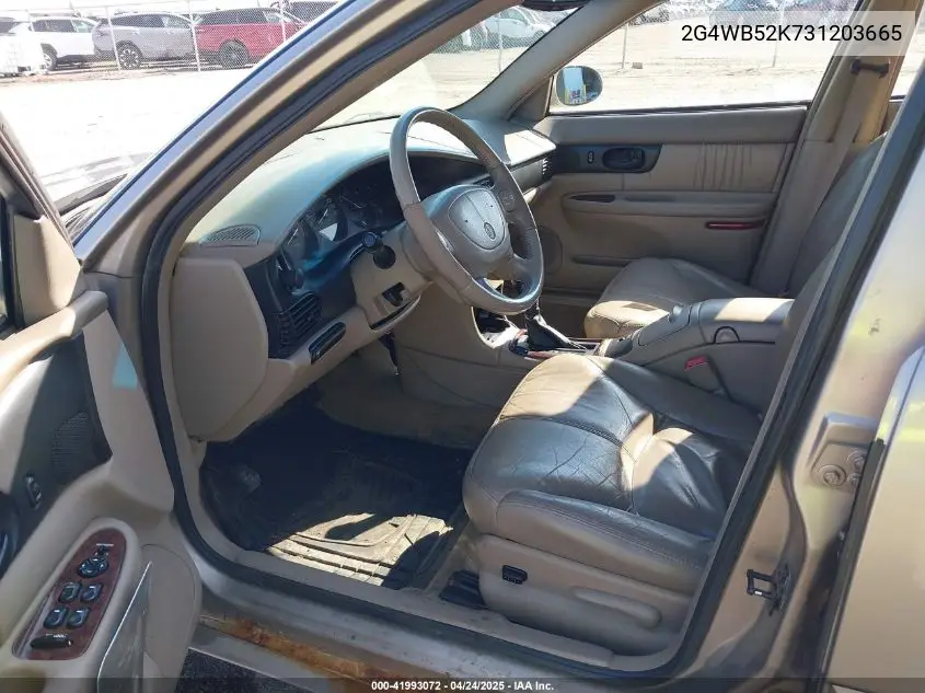 2003 Buick Regal Ls VIN: 2G4WB52K731203665 Lot: 41993072