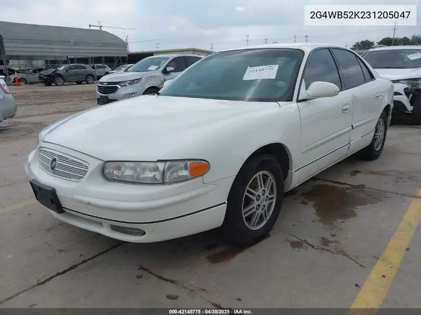 2003 Buick Regal Ls VIN: 2G4WB52K231205047 Lot: 42145775