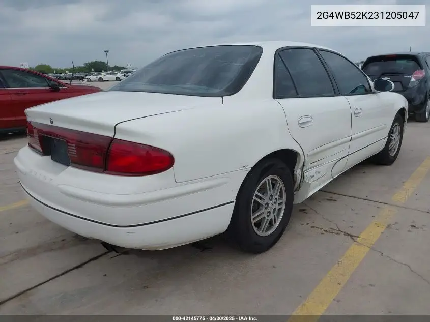 2003 Buick Regal Ls VIN: 2G4WB52K231205047 Lot: 42145775