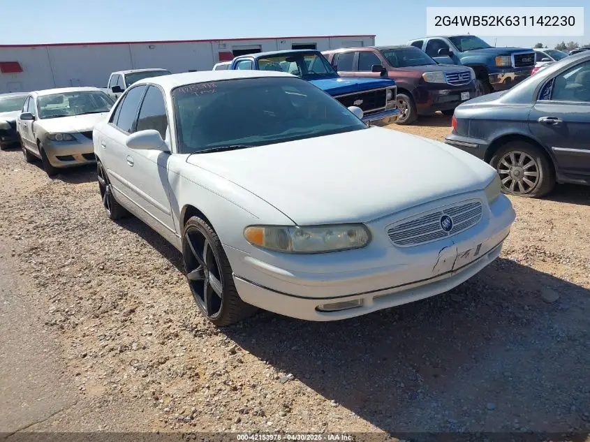 2003 Buick Regal Ls VIN: 2G4WB52K631142230 Lot: 42153978