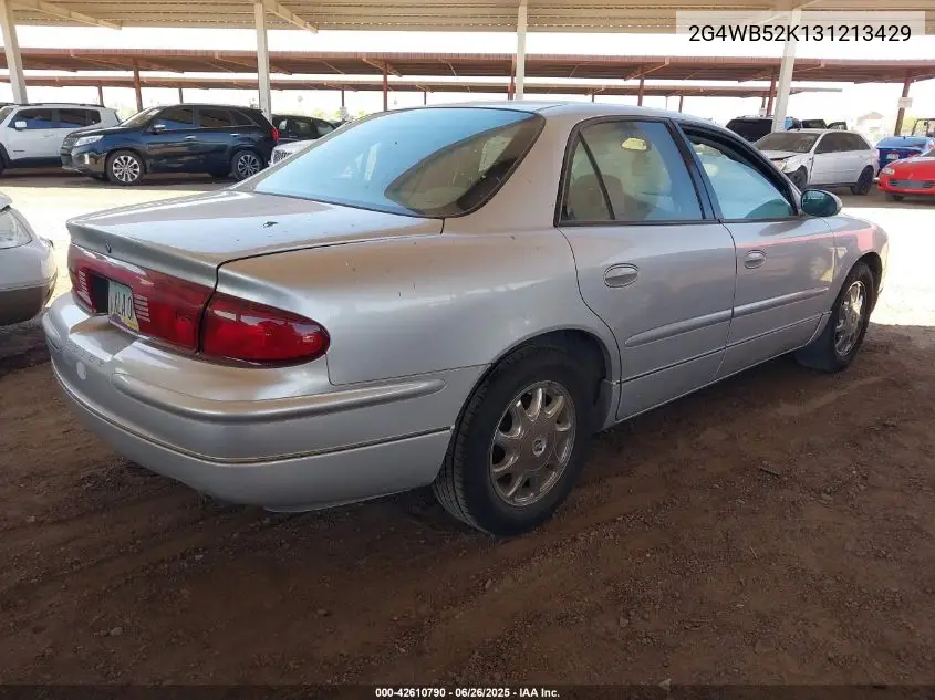 2003 Buick Regal Ls VIN: 2G4WB52K131213429 Lot: 42610790
