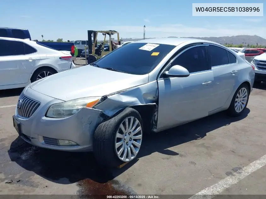 2011 Buick Regal Cxl Russelsheim VIN: W04GR5EC5B1038996 Lot: 42253200