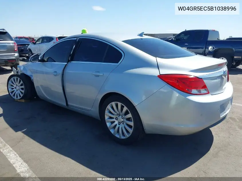 2011 Buick Regal Cxl Russelsheim VIN: W04GR5EC5B1038996 Lot: 42253200