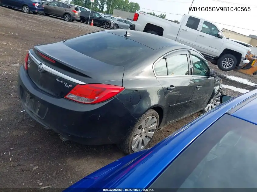 2011 Buick Regal Cxl VIN: W04G05GV9B1040565 Lot: 42592669