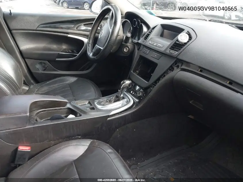 2011 Buick Regal Cxl VIN: W04G05GV9B1040565 Lot: 42592669