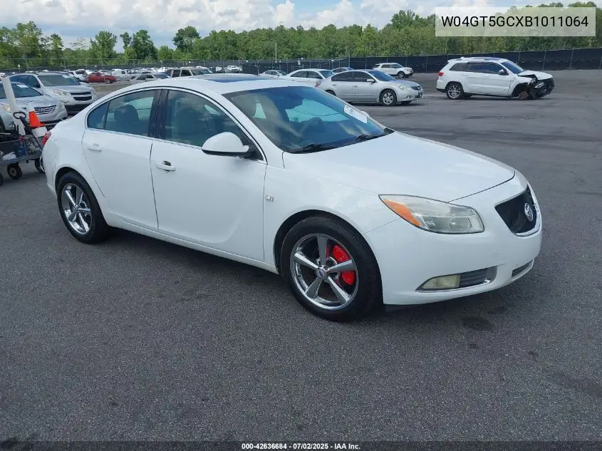 2011 Buick Regal Cxl Russelsheim VIN: W04GT5GCXB1011064 Lot: 42636684