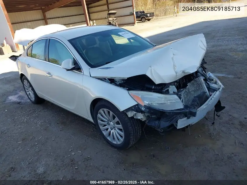 2012 Buick Regal Premium 1 VIN: 2G4GS5EK8C9185713 Lot: 41657969