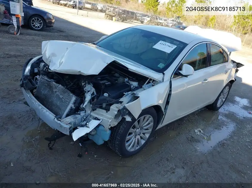 2012 Buick Regal Premium 1 VIN: 2G4GS5EK8C9185713 Lot: 41657969