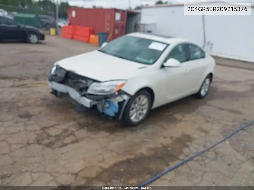 2012 Buick Regal VIN: 2G4GR5ER2C9215376 Lot: 41957780