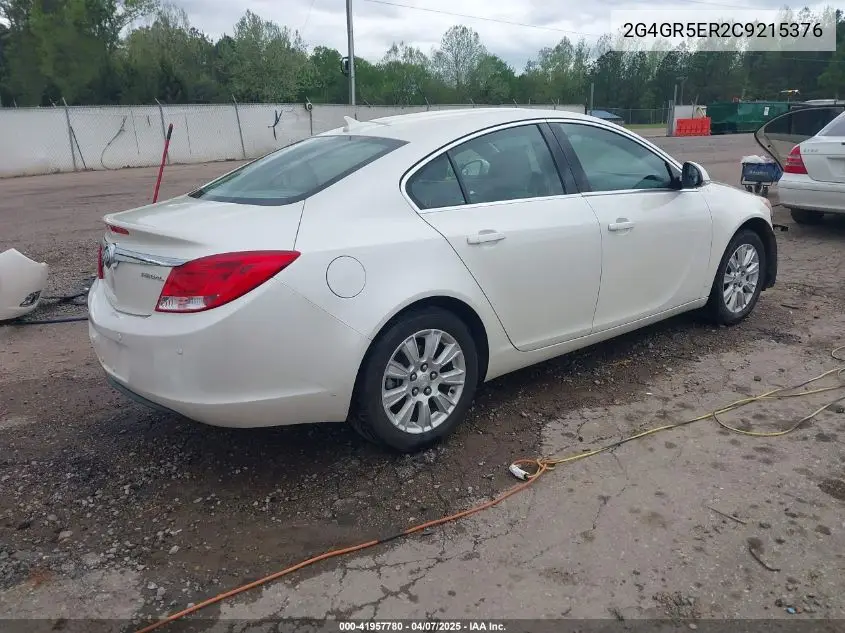 2012 Buick Regal VIN: 2G4GR5ER2C9215376 Lot: 41957780