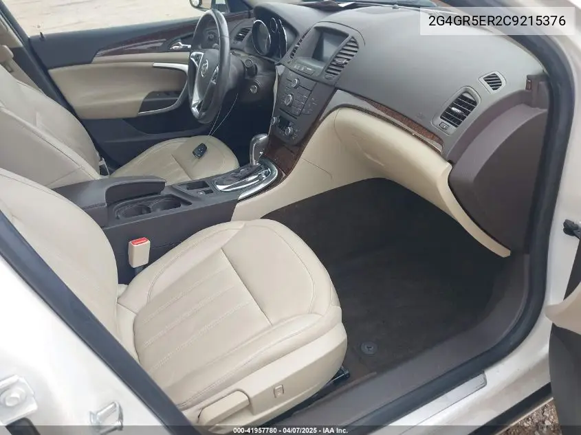 2012 Buick Regal VIN: 2G4GR5ER2C9215376 Lot: 41957780