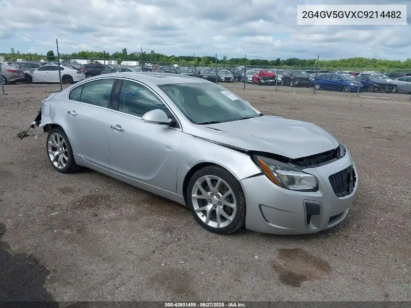 2012 Buick Regal Gs VIN: 2G4GV5GVXC9214482 Lot: 42601459