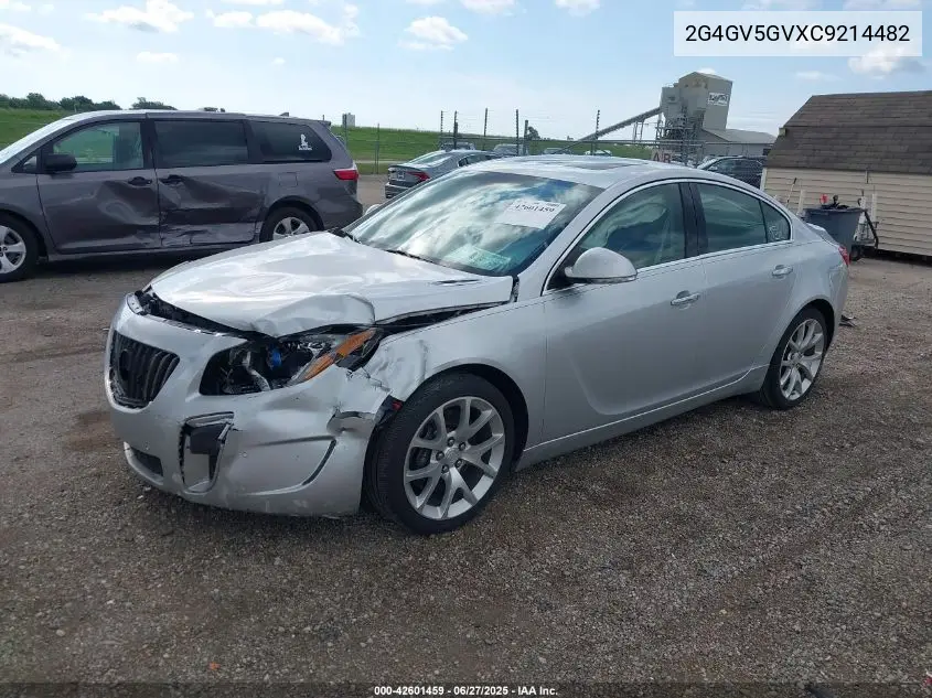 2012 Buick Regal Gs VIN: 2G4GV5GVXC9214482 Lot: 42601459