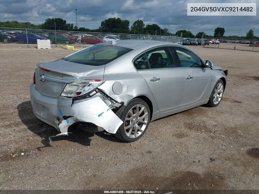 2012 Buick Regal Gs VIN: 2G4GV5GVXC9214482 Lot: 42601459