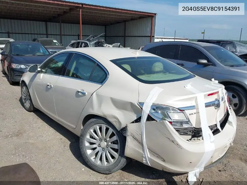 2012 Buick Regal Turbo - Premium 1 VIN: 2G4GS5EV8C9154391 Lot: 42712500