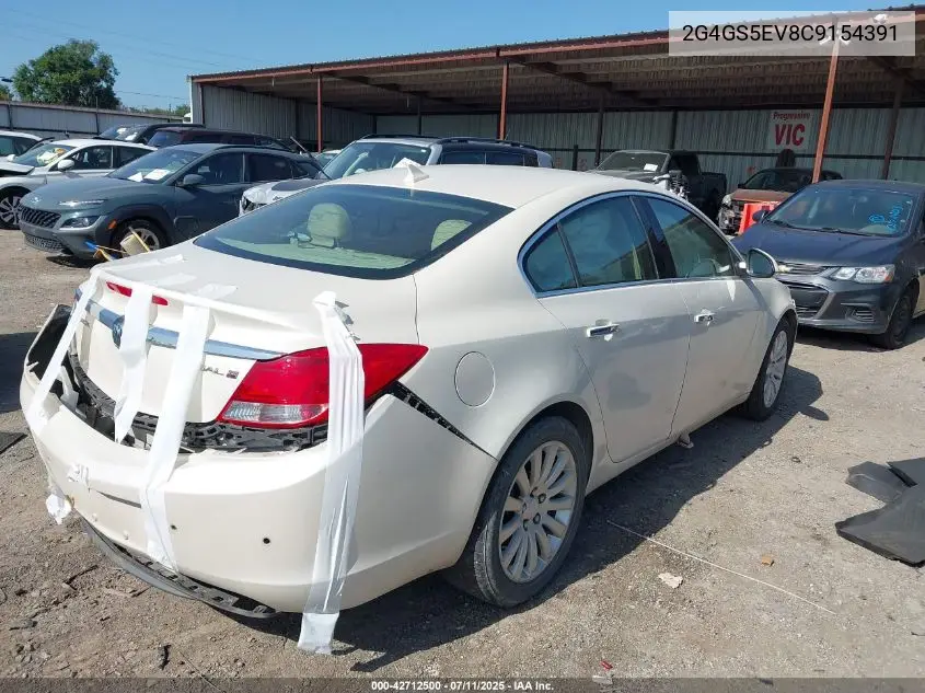 2012 Buick Regal Turbo - Premium 1 VIN: 2G4GS5EV8C9154391 Lot: 42712500
