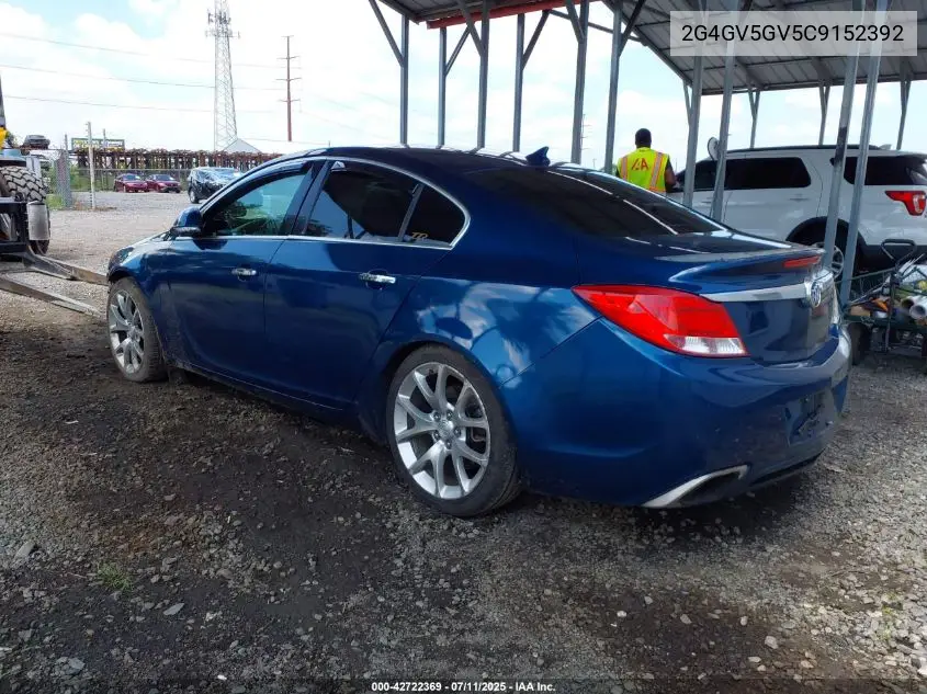 2012 Buick Regal Gs VIN: 2G4GV5GV5C9152392 Lot: 42722369