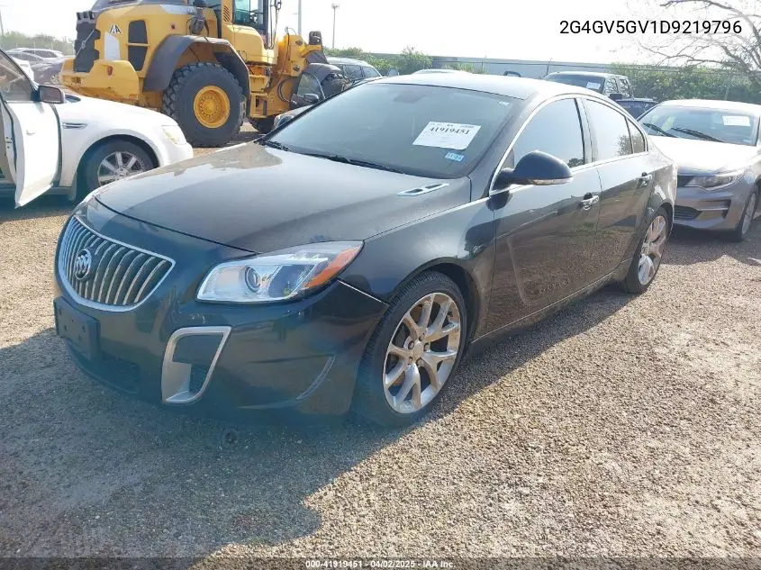 2013 Buick Regal Gs VIN: 2G4GV5GV1D9219796 Lot: 41919451