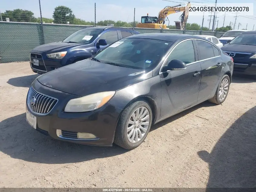 2013 Buick Regal Turbo - Premium 1 VIN: 2G4GS5EV0D9250078 Lot: 42279246