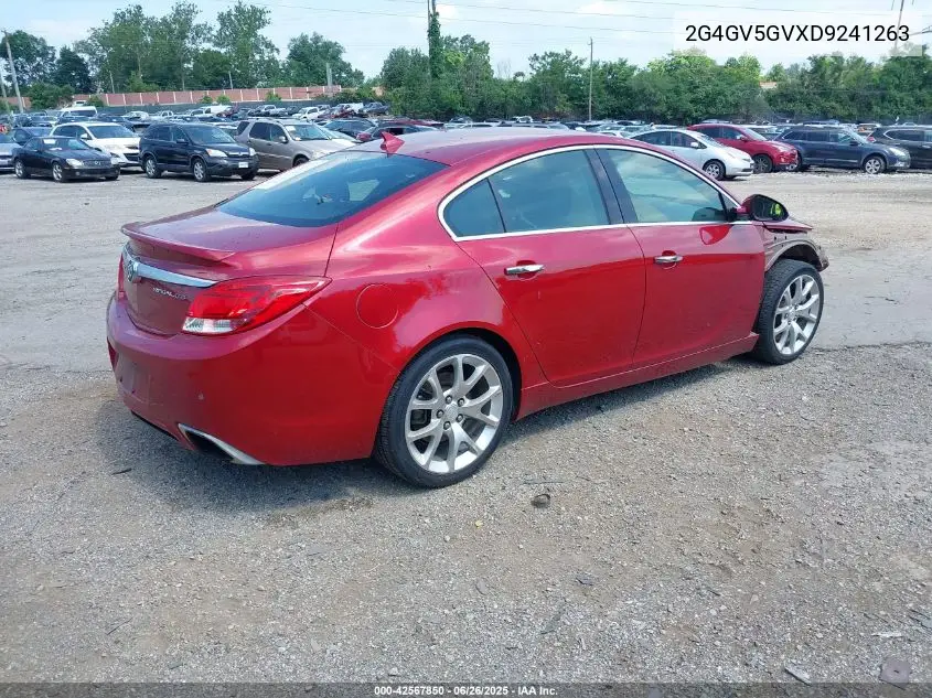 2013 Buick Regal Gs VIN: 2G4GV5GVXD9241263 Lot: 42567850