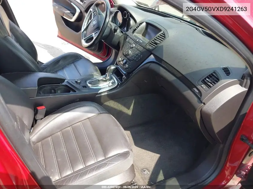 2013 Buick Regal Gs VIN: 2G4GV5GVXD9241263 Lot: 42567850