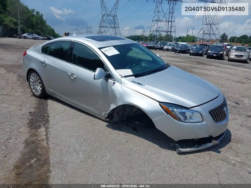 2013 Buick Regal Turbo - Premium 2 VIN: 2G4GT5GV6D9135480 Lot: 42633722