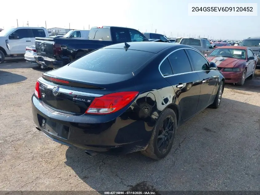2013 Buick Regal Turbo - Premium 1 VIN: 2G4GS5EV6D9120452 Lot: 42716890
