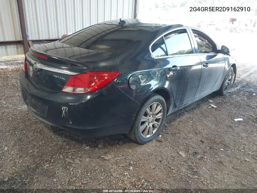 2013 Buick Regal VIN: 2G4GR5ER2D9162910 Lot: 42743266