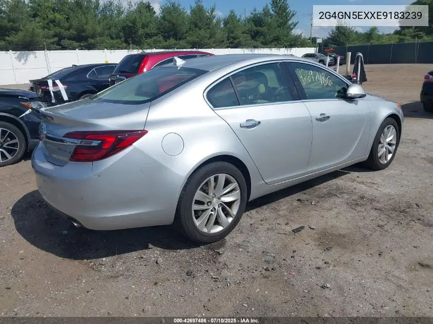 2014 Buick Regal Turbo/E-Assist Premium I VIN: 2G4GN5EXXE9183239 Lot: 42697486