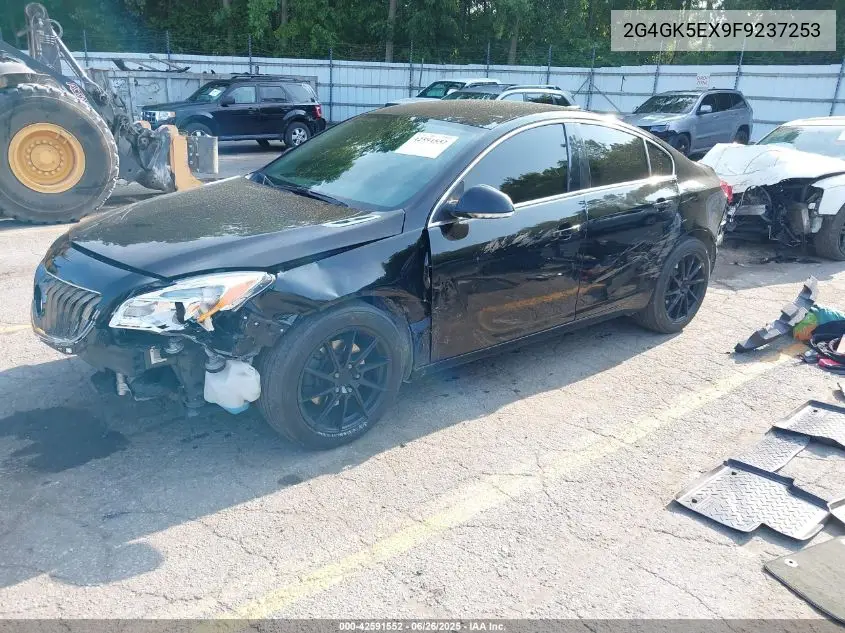 2015 Buick Regal Turbo VIN: 2G4GK5EX9F9237253 Lot: 42591552
