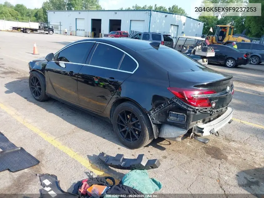 2015 Buick Regal Turbo VIN: 2G4GK5EX9F9237253 Lot: 42591552