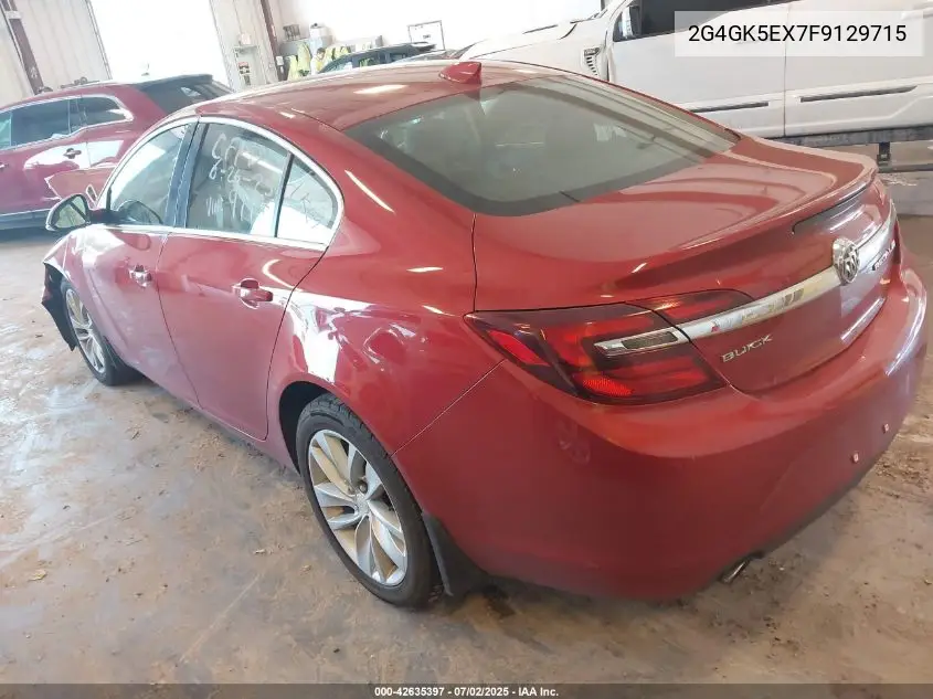 2015 Buick Regal Turbo VIN: 2G4GK5EX7F9129715 Lot: 42635397