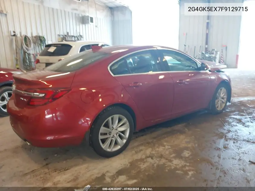 2015 Buick Regal Turbo VIN: 2G4GK5EX7F9129715 Lot: 42635397