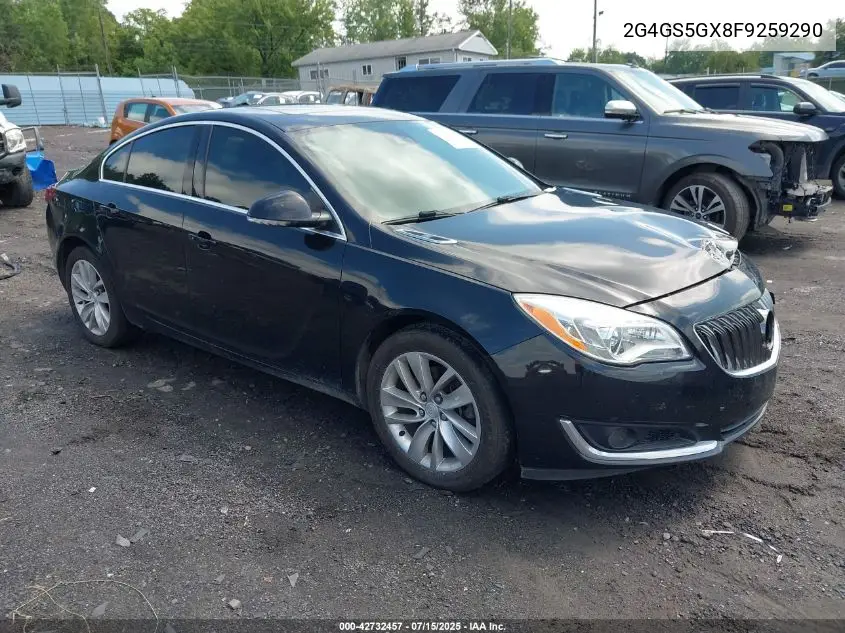 2015 Buick Regal Turbo Premium Ii VIN: 2G4GS5GX8F9259290 Lot: 42732457
