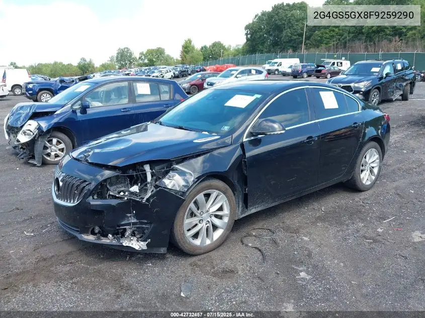 2015 Buick Regal Turbo Premium Ii VIN: 2G4GS5GX8F9259290 Lot: 42732457