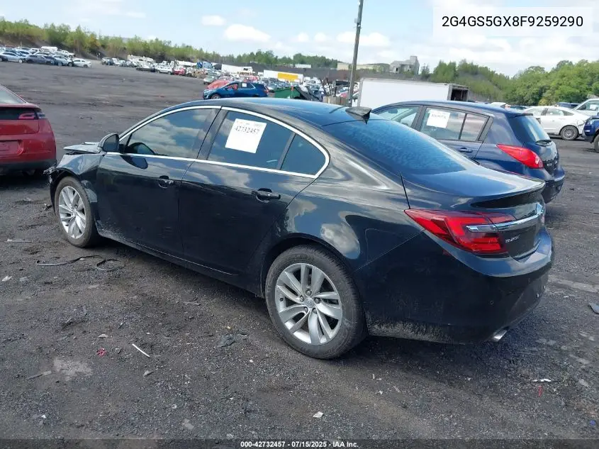2015 Buick Regal Turbo Premium Ii VIN: 2G4GS5GX8F9259290 Lot: 42732457