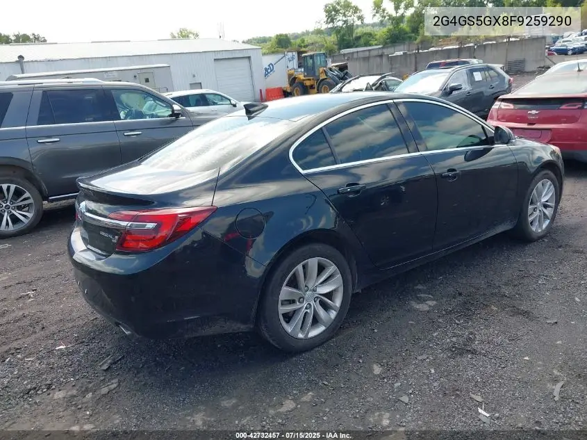 2015 Buick Regal Turbo Premium Ii VIN: 2G4GS5GX8F9259290 Lot: 42732457