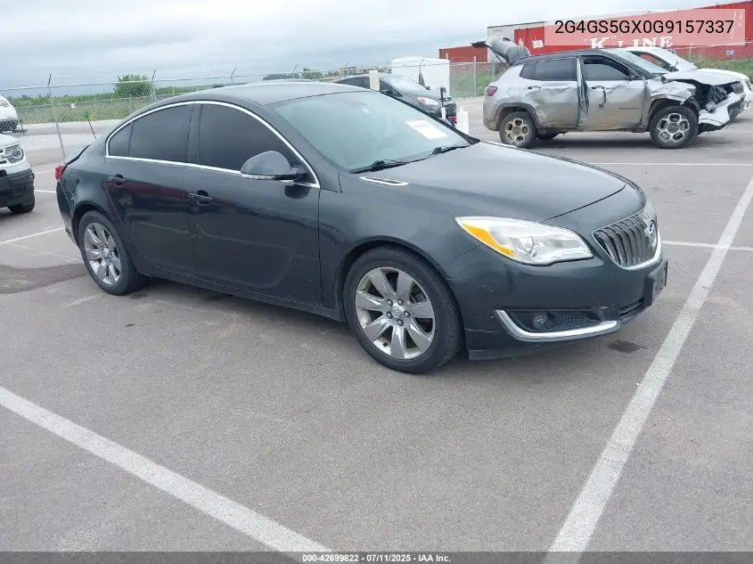 2016 Buick Regal Turbo Premium Ii VIN: 2G4GS5GX0G9157337 Lot: 42699822