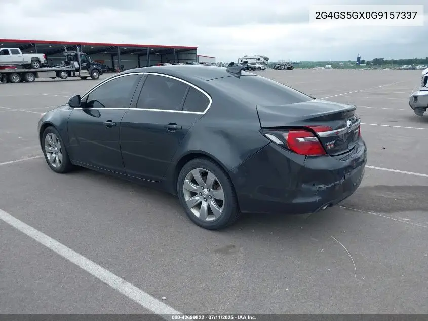 2016 Buick Regal Turbo Premium Ii VIN: 2G4GS5GX0G9157337 Lot: 42699822