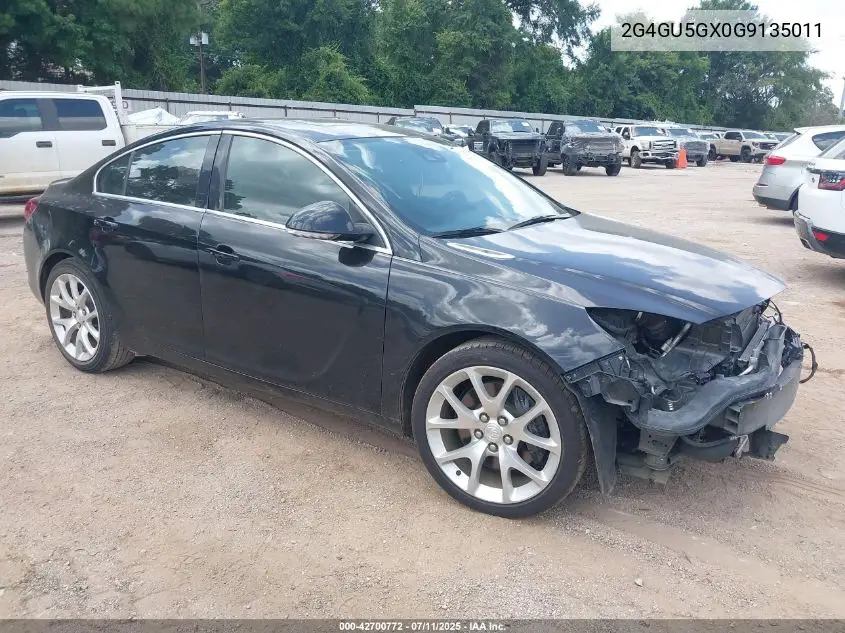 2016 Buick Regal Turbo Gs VIN: 2G4GU5GX0G9135011 Lot: 42700772