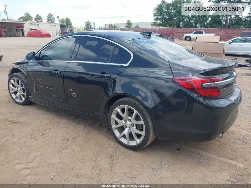 2016 Buick Regal Turbo Gs VIN: 2G4GU5GX0G9135011 Lot: 42700772